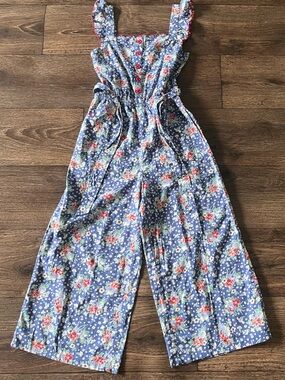 NWT Polo Ralph Lauren polo country floral jumpsuit romper prairie boho Sz 14